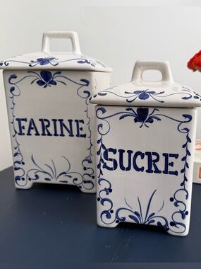 Vintage Portuguese Jay Willfred Canisters
